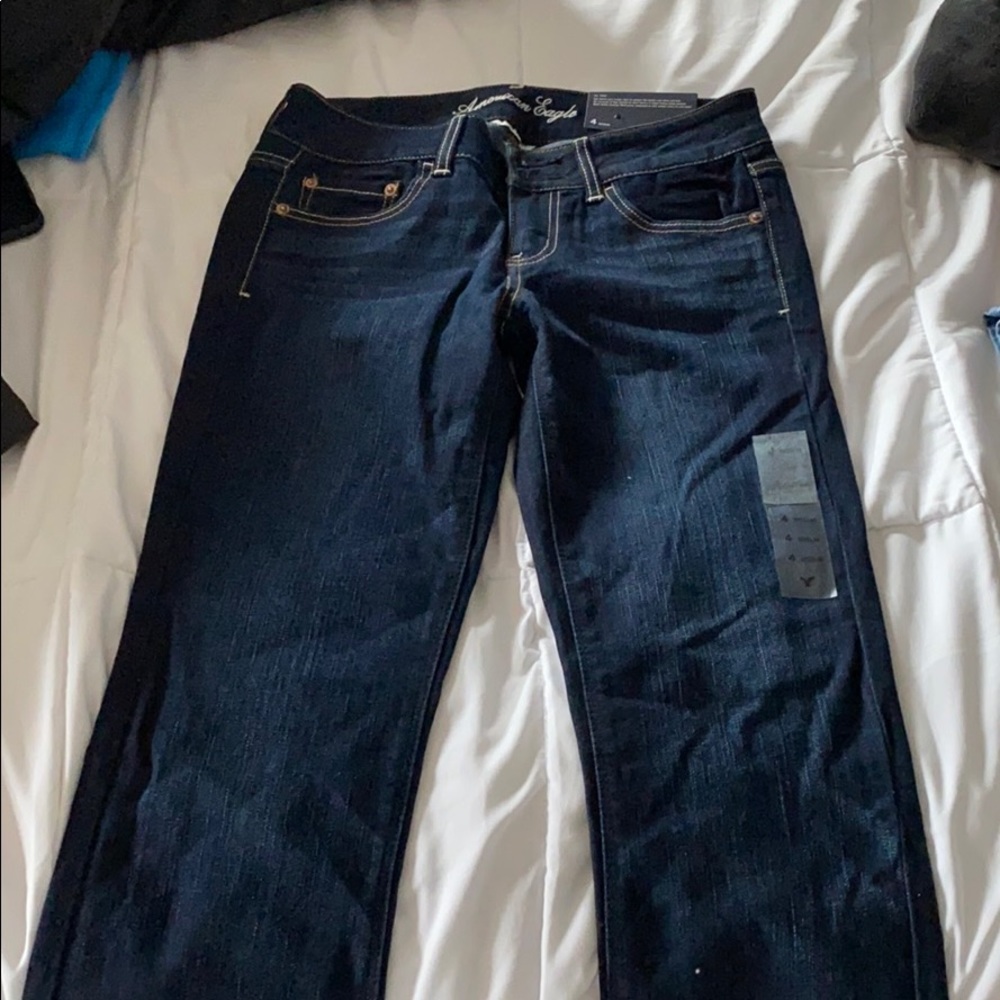 American eagle artist low rise flare jeans